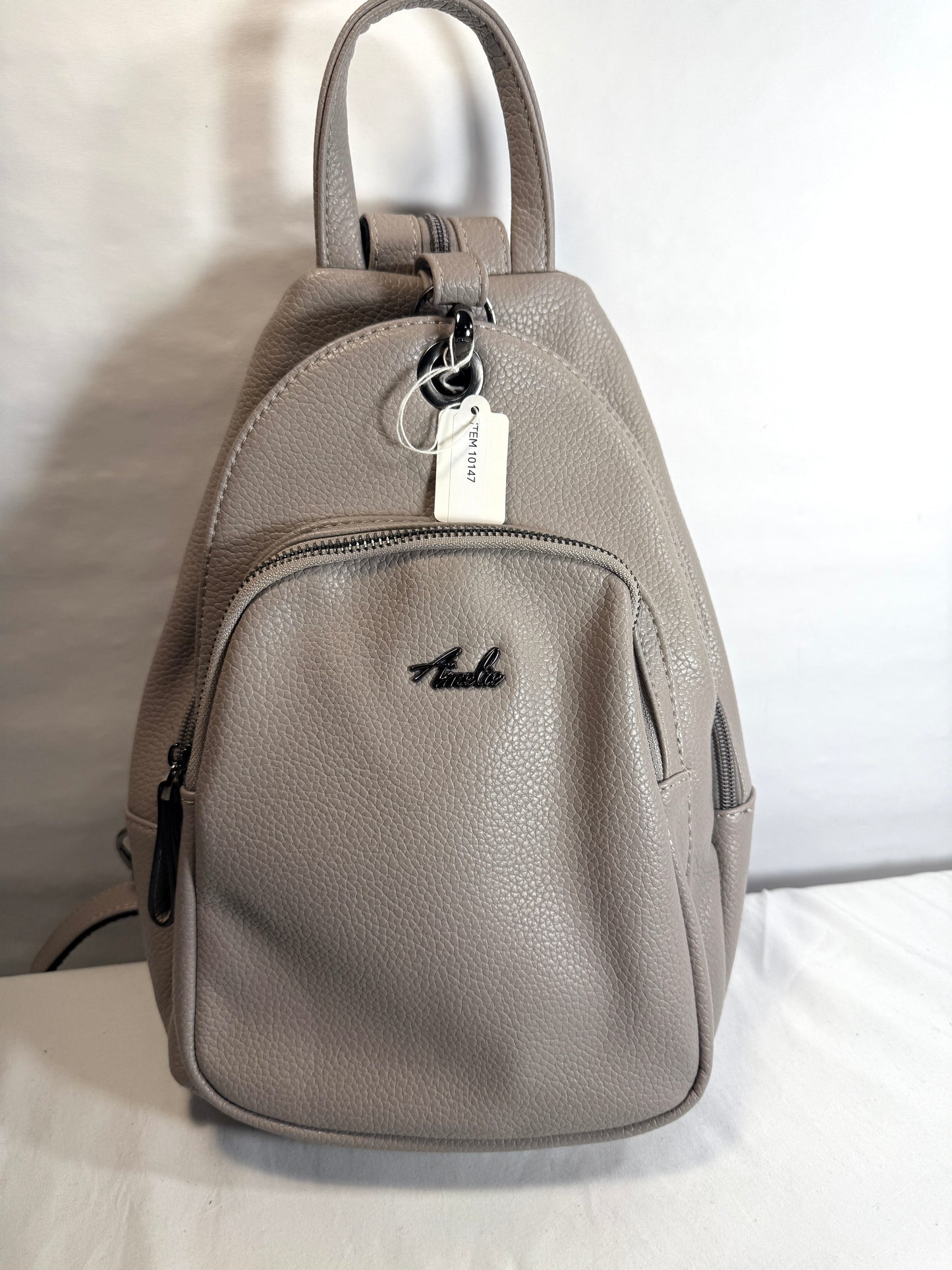 AMELIE GALANTI Adult Leather Backpack