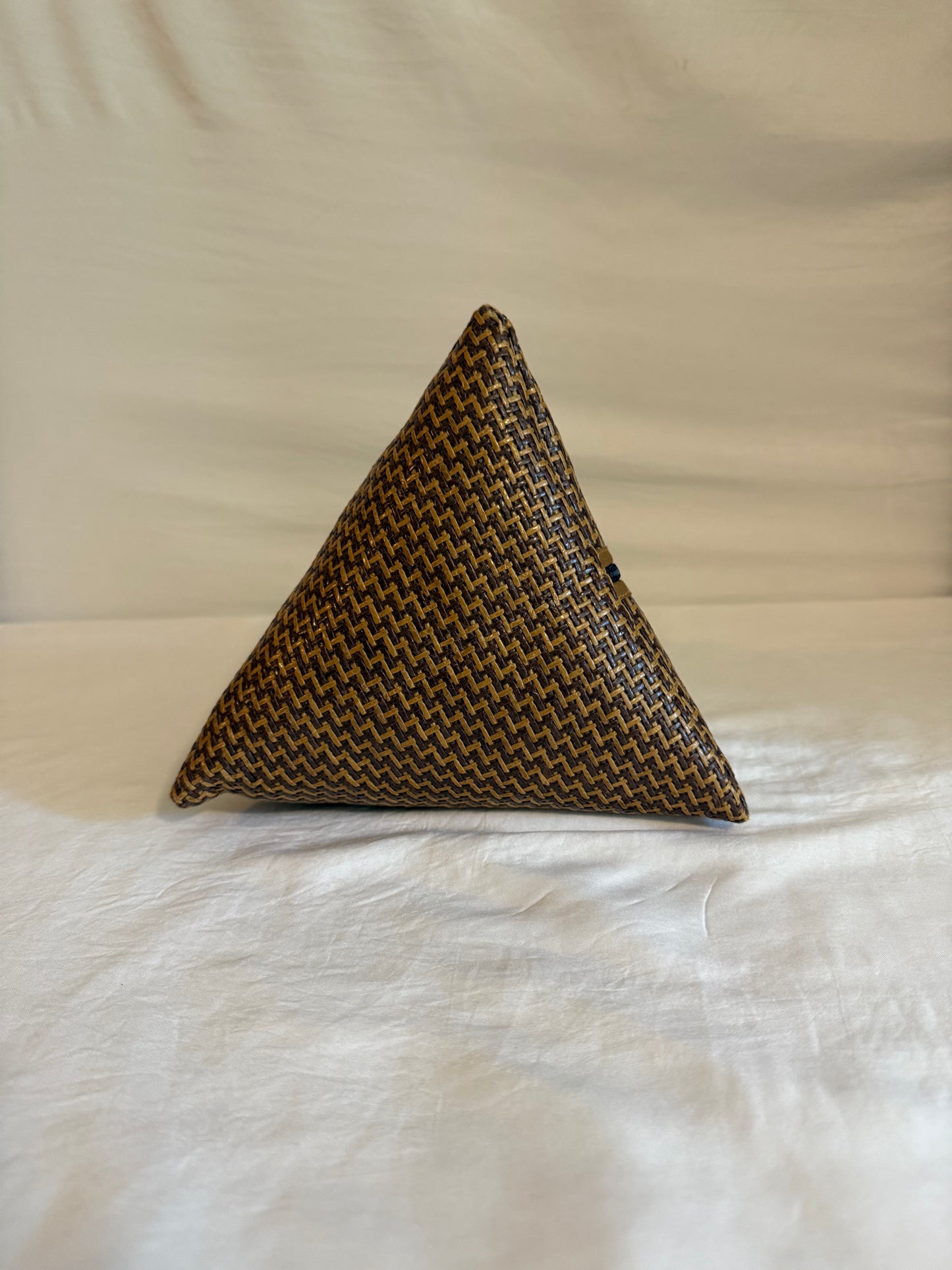 Handcrafted Bamboo and wood purse, handmade handbag.