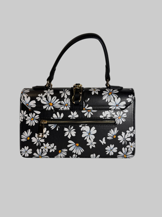 Aldo Crossbody Bag,Aldo Black and Gold Patterned Bag,Women’s Bag.