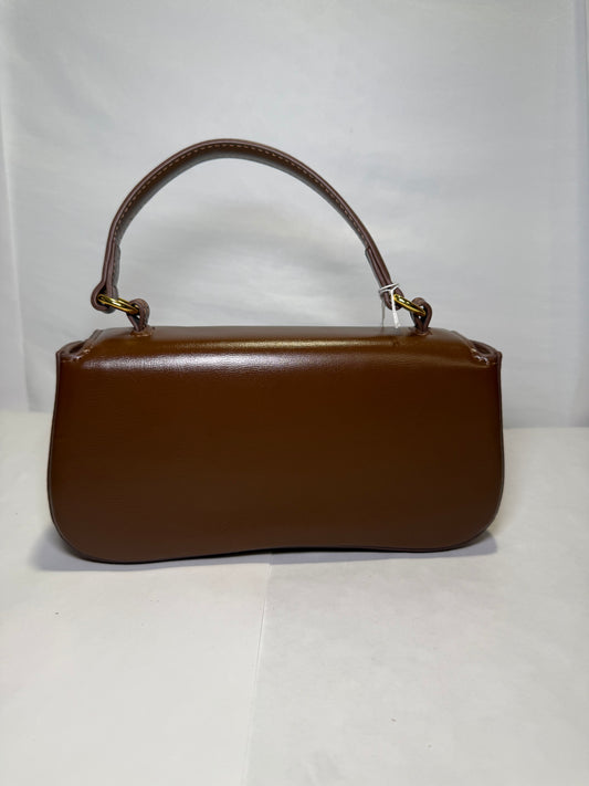 Small Genuine Calfskin Leather Bag