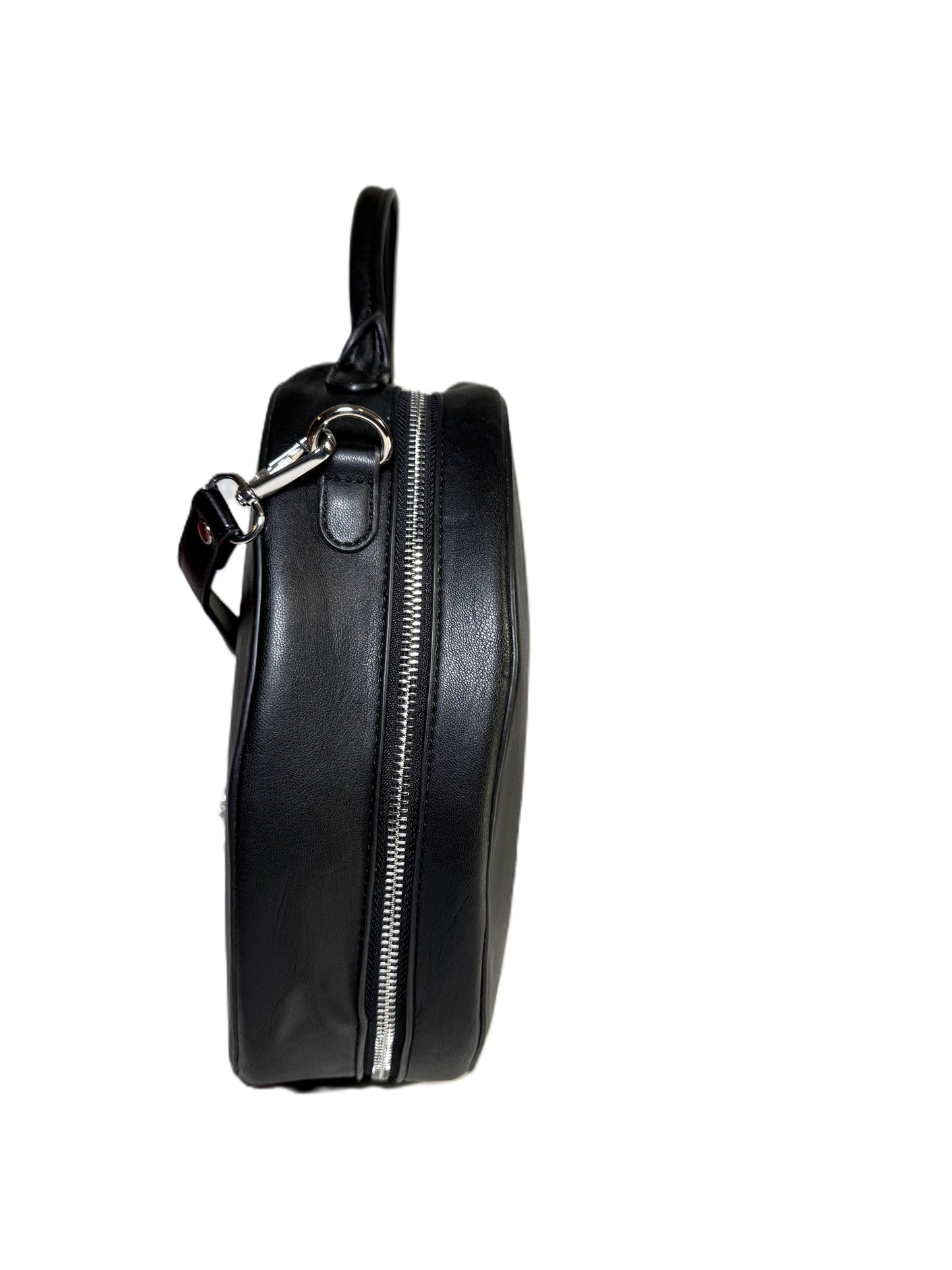 Pre-owned Steve Madden Leather Round Crossbody Bag