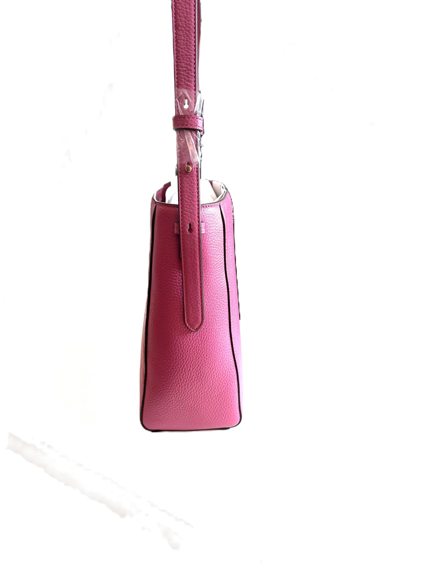 Kate Spade Pink Leather Bucket Bag