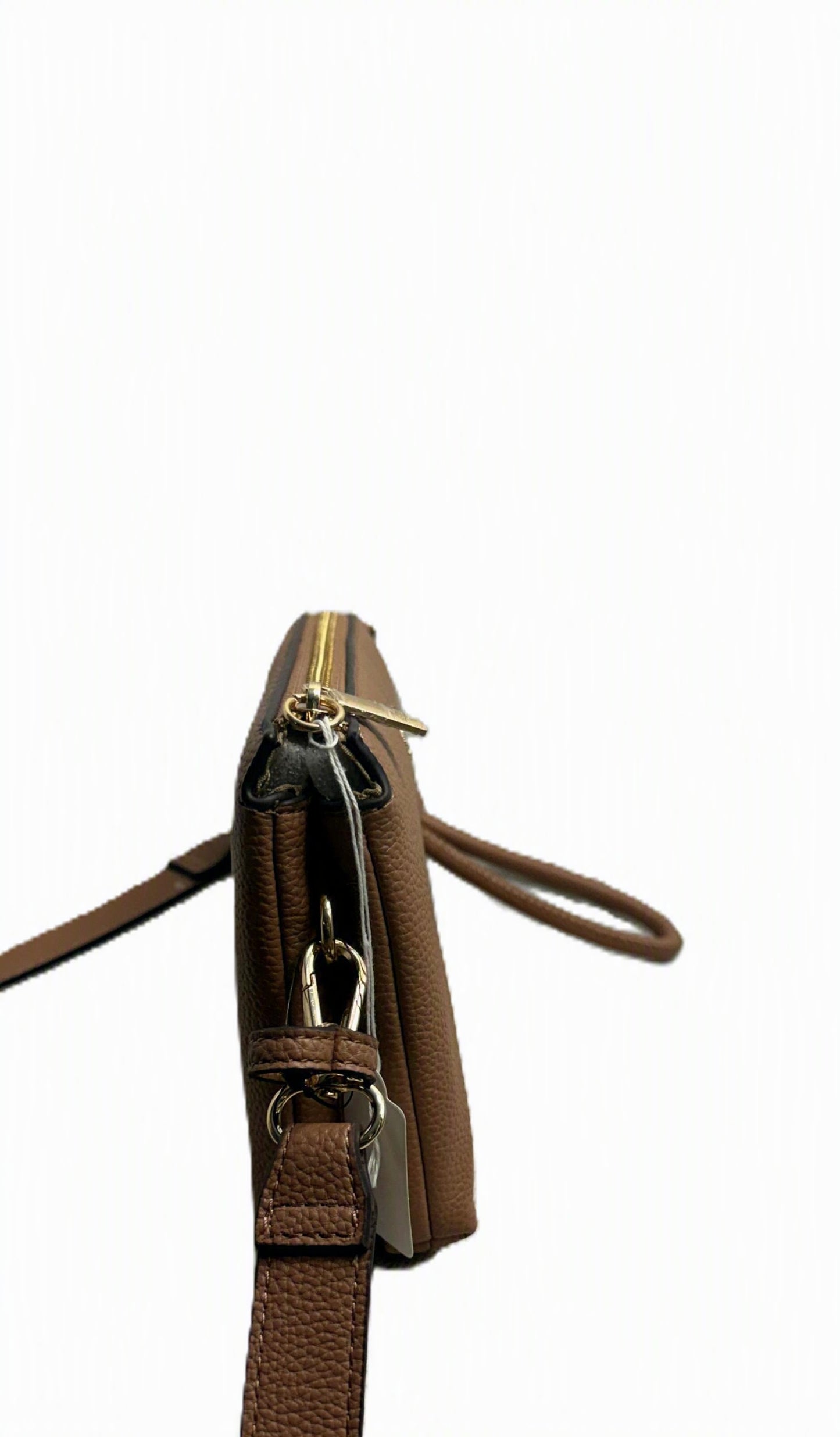 Tory Burch Crossbody Bag Tan Pebbled Leather