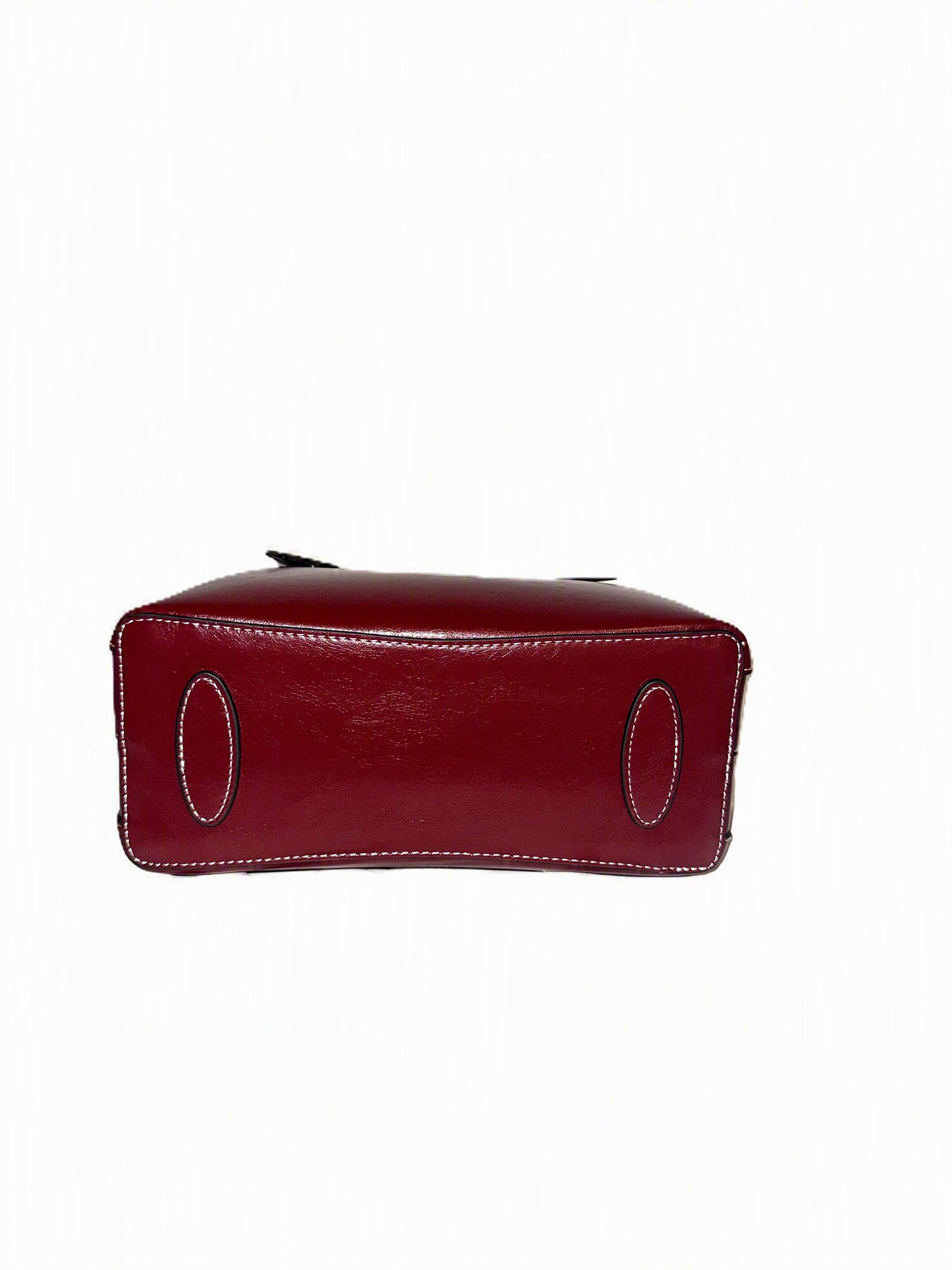 Genuine Leather Satchel Handbag