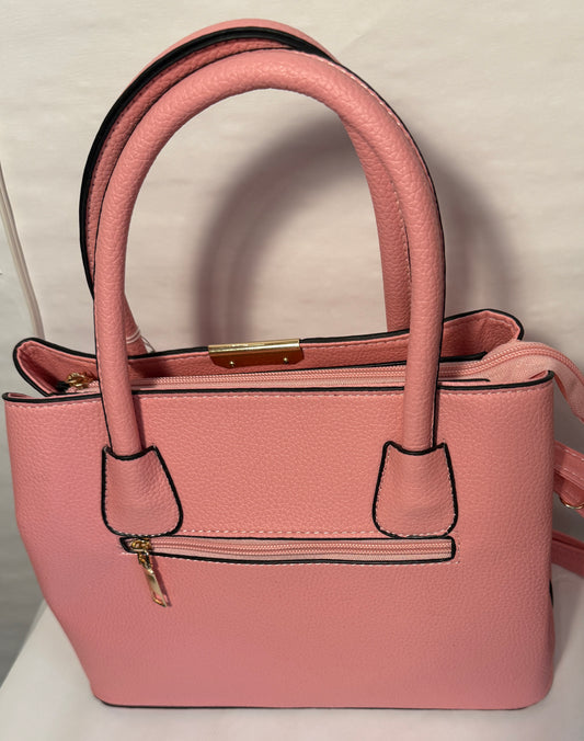 Tote/Shoulder Bag Barbie Pink Faux Leather