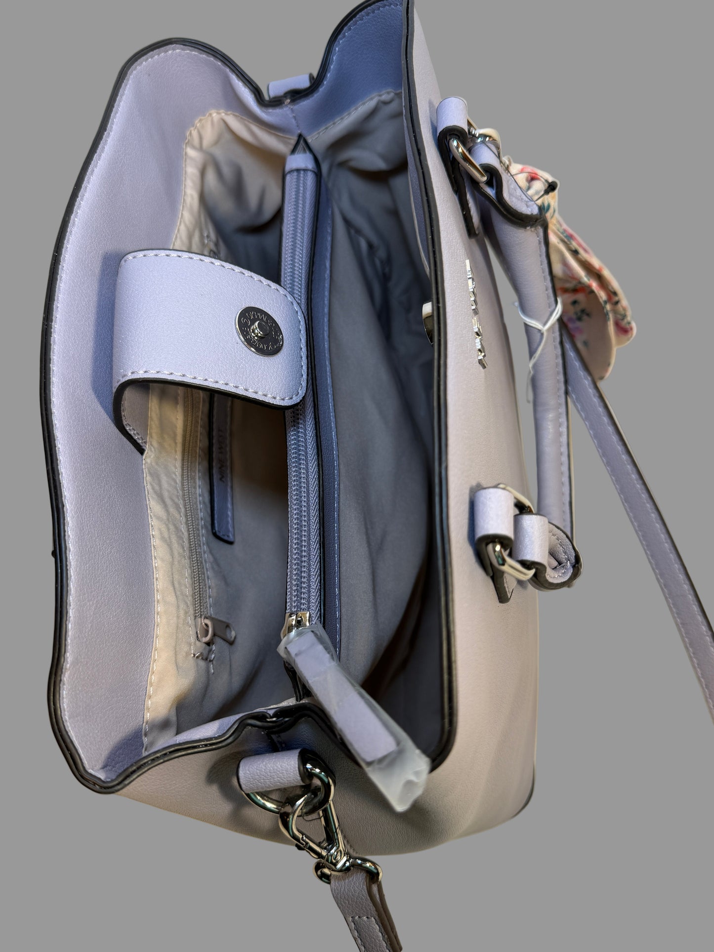 Nine West Womens Caitryn Satchel Tote/Shoulder Bag