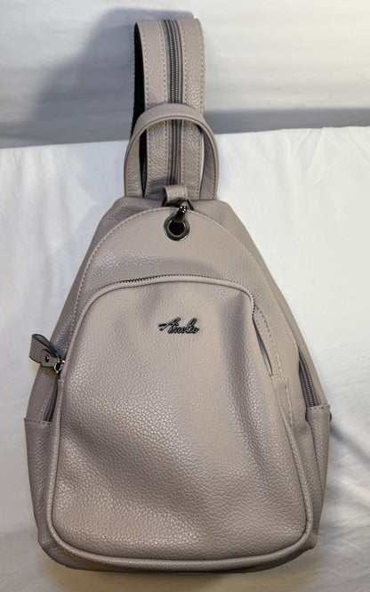 AMELIE GALANTI Adult Leather Backpack