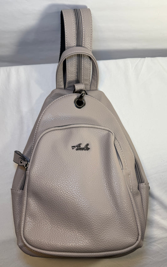 AMELIE GALANTI Adult Leather Backpack