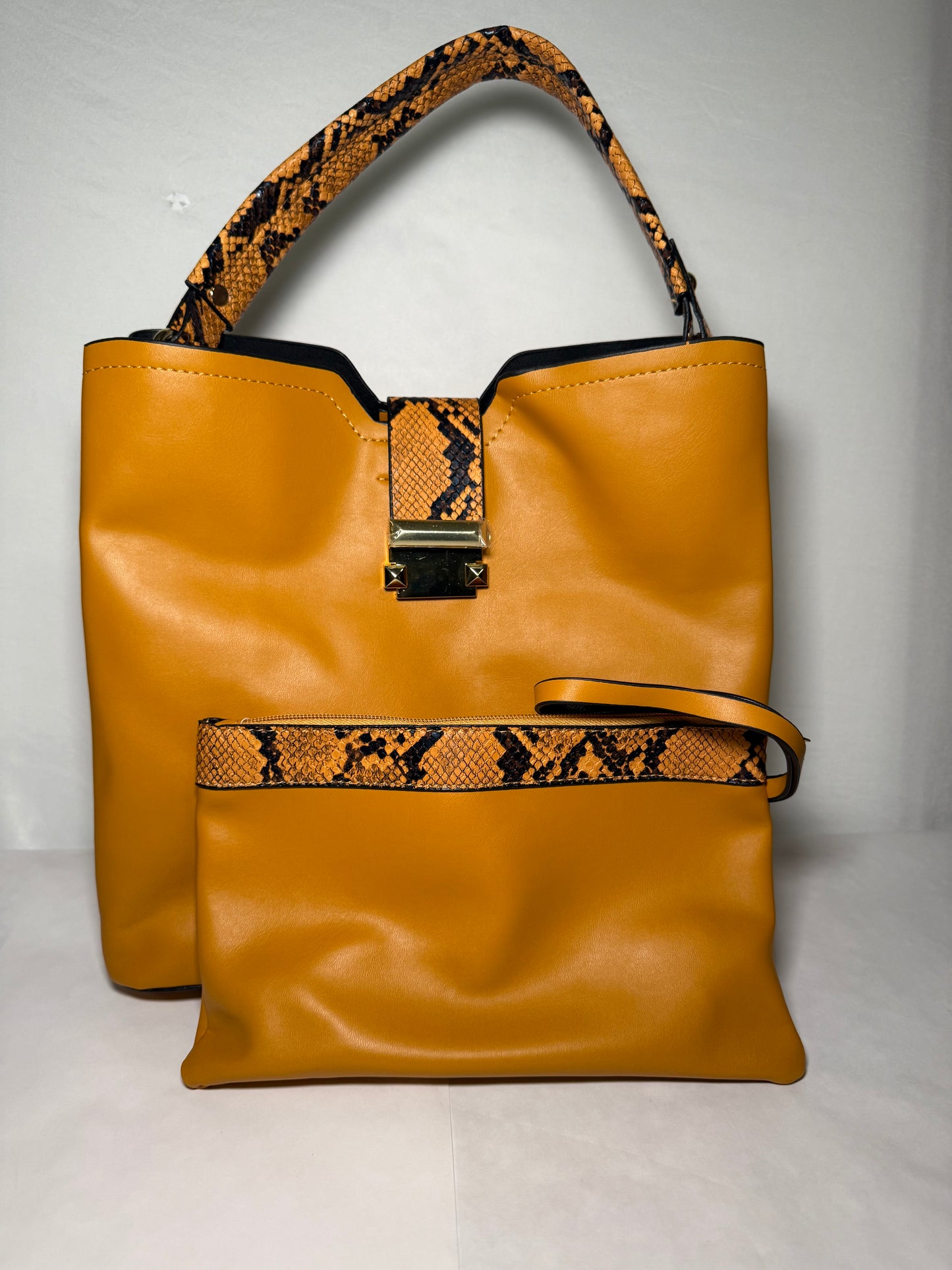 Tote Bag w/Clutch Bag Set