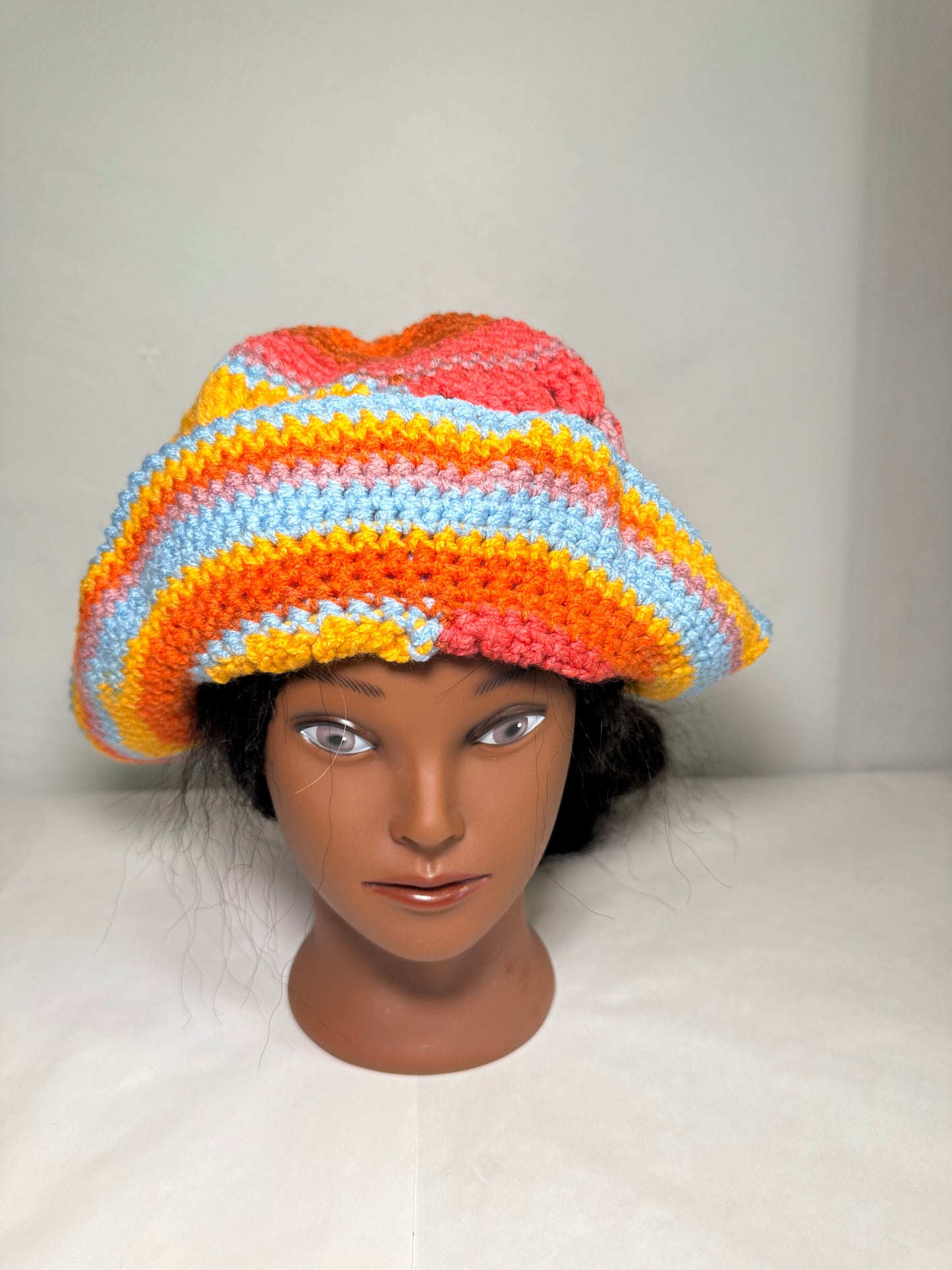 Handmade Bucket Style Hats  Visit FACEBOOK #ARKAYESSDESIGNZ or RECNEPS59R@GMAIL.COM