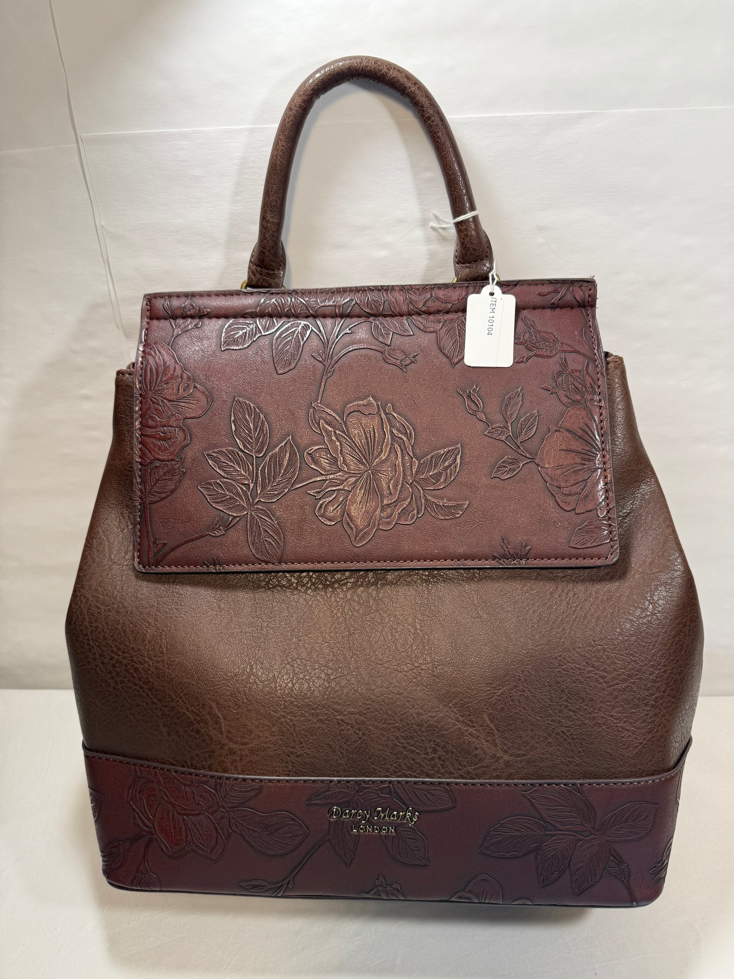 Darcy Marks (London) Brown Vegan Leather Bag