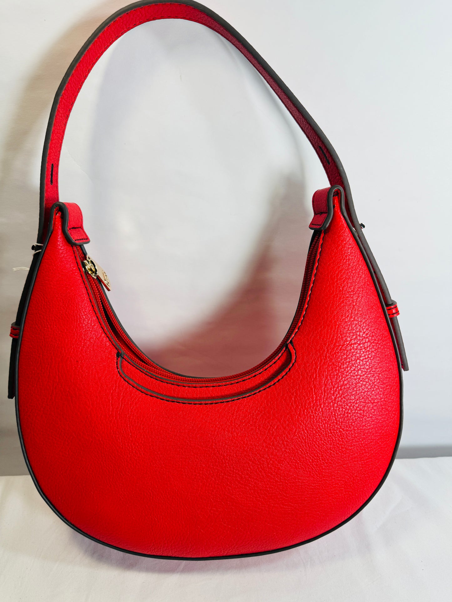 Liz Claiborne Red Oval Shaped Handbag