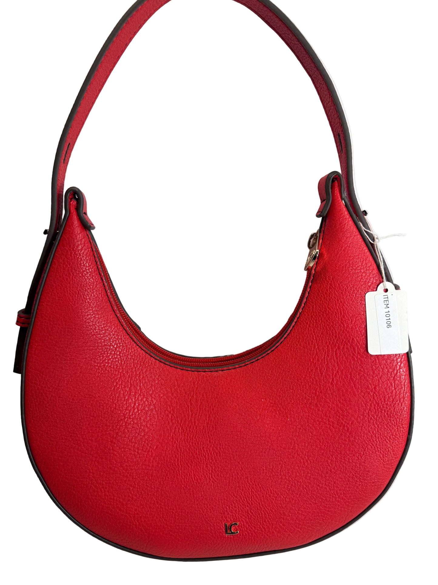 Liz Claiborne Red Oval Shaped Handbag