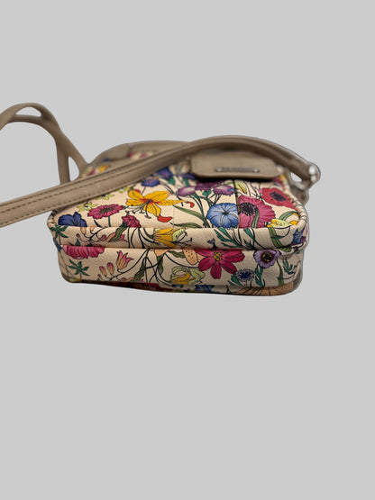 Multisac North South Mini Zip Around Crossbody Bag