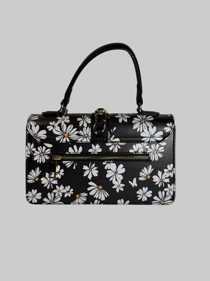 Aldo Crossbody Bag,Aldo Black and Gold Patterned Bag,Women’s Bag.