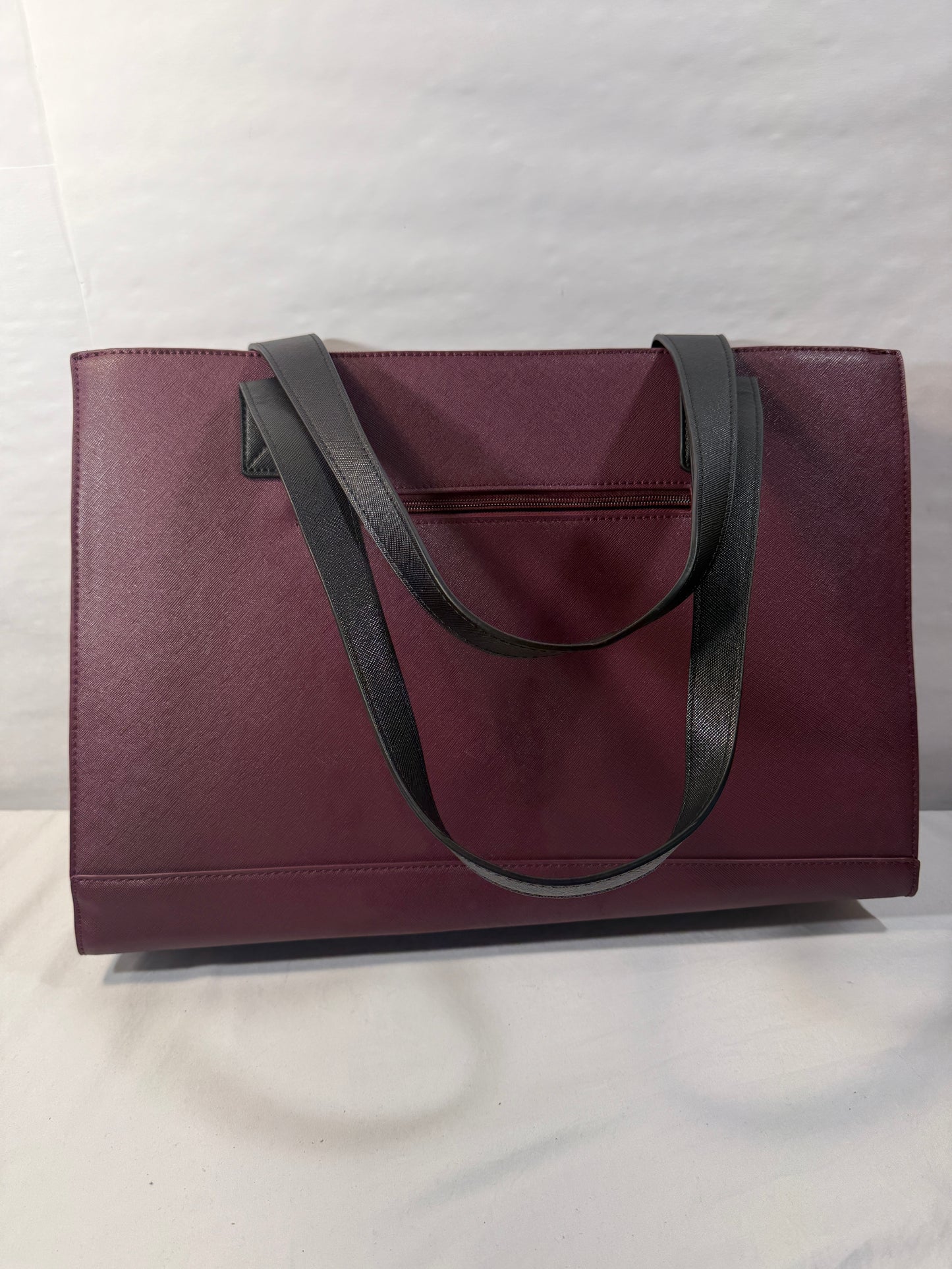 Laptop Tote Bag for Women 15.6 Inch Waterproof Leather Computer Bags For Women