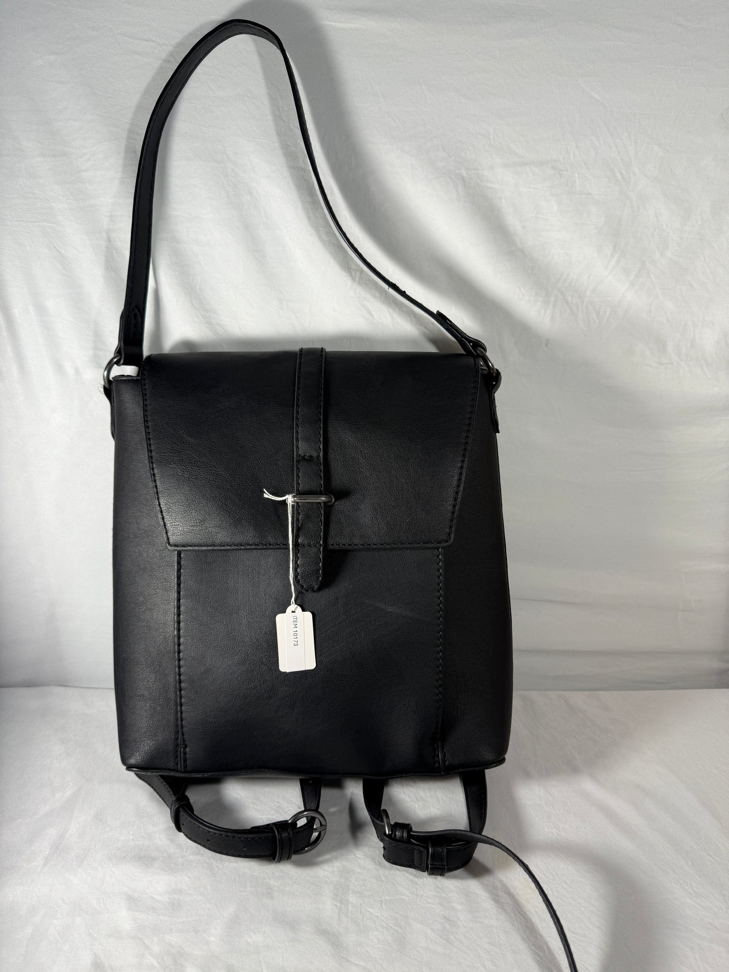 Black Jayden Backpack Purse
