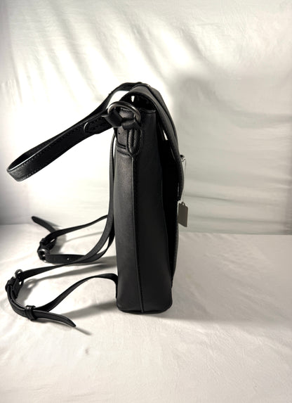 Black Jayden Backpack Purse