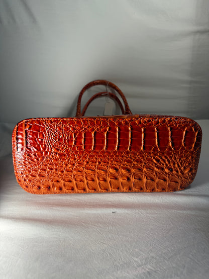Crocodile Pattern Satchel Tote Bag