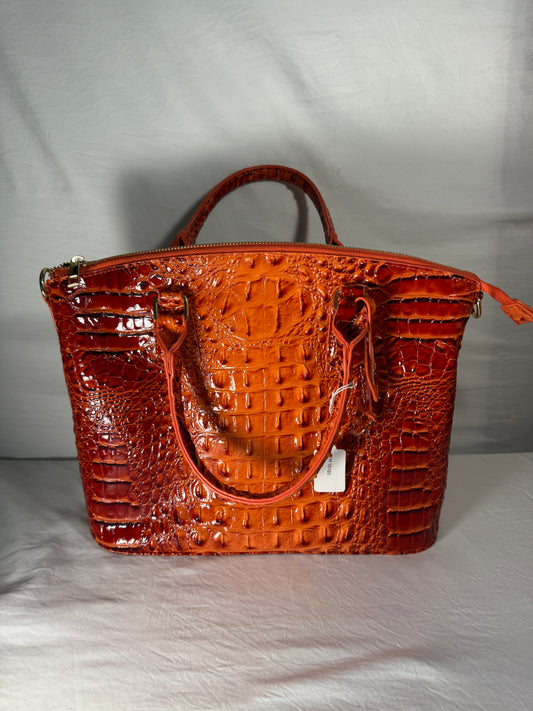 Crocodile Pattern Satchel Tote Bag