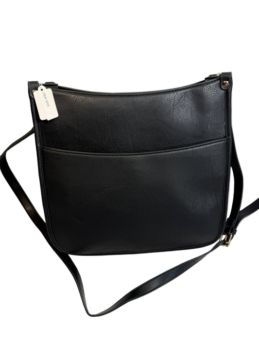 Vegan Leather Crossbody Bag.