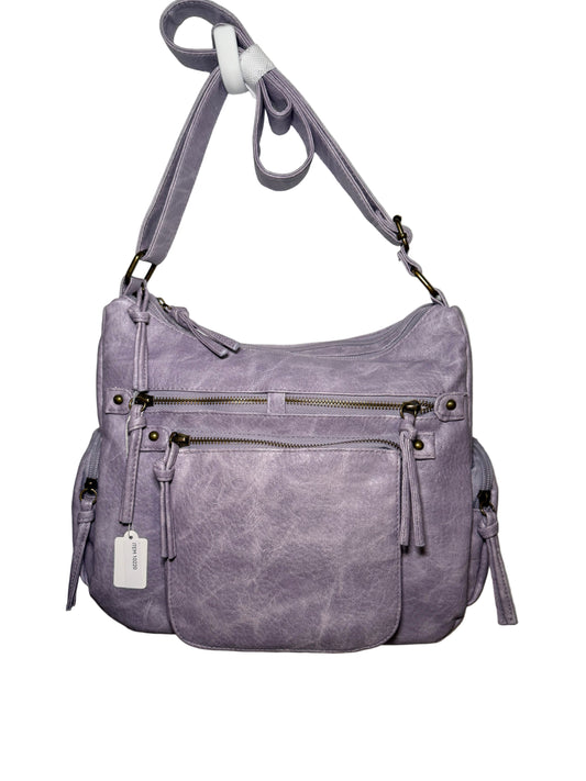 Bueno of California Top Zip Large Crossbody Bag