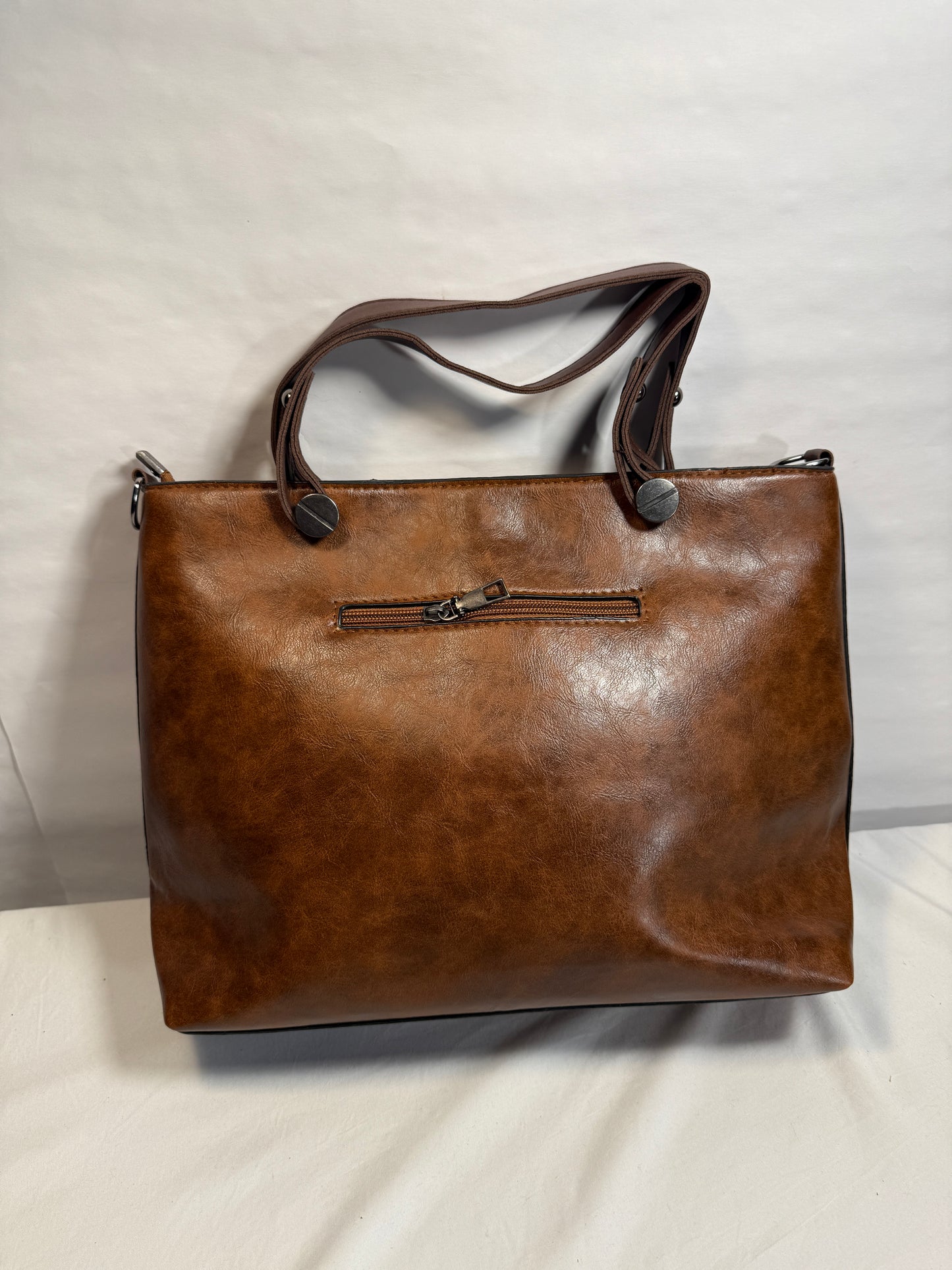 Tote Bag for Women, Leather Tote Bag with Pockets