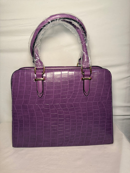  Satchel Purse Top Handle Bag Purse And Wallet Set Work Tote Bags 2pcs