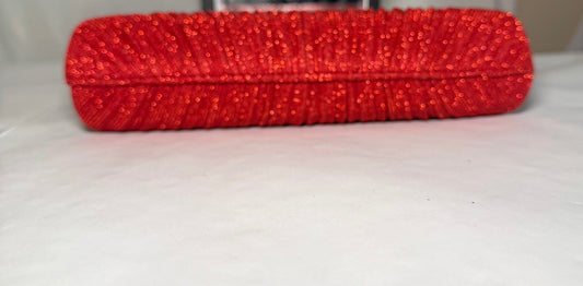 Kelly & Katie Glitter Pleated Satchel