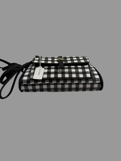  Black/White Convertible Crossbody Bag