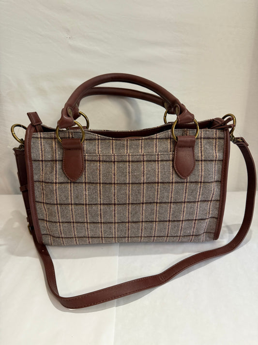Frye and Co. Plaid Satchel