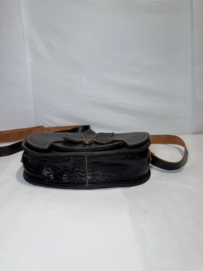Genuine Moroccan Leather Crossbody  Bag
