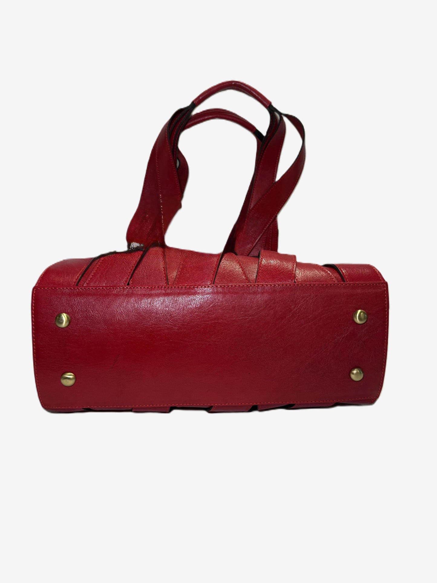 Moroccan Woven Leather Handbag – Chouara Collection.