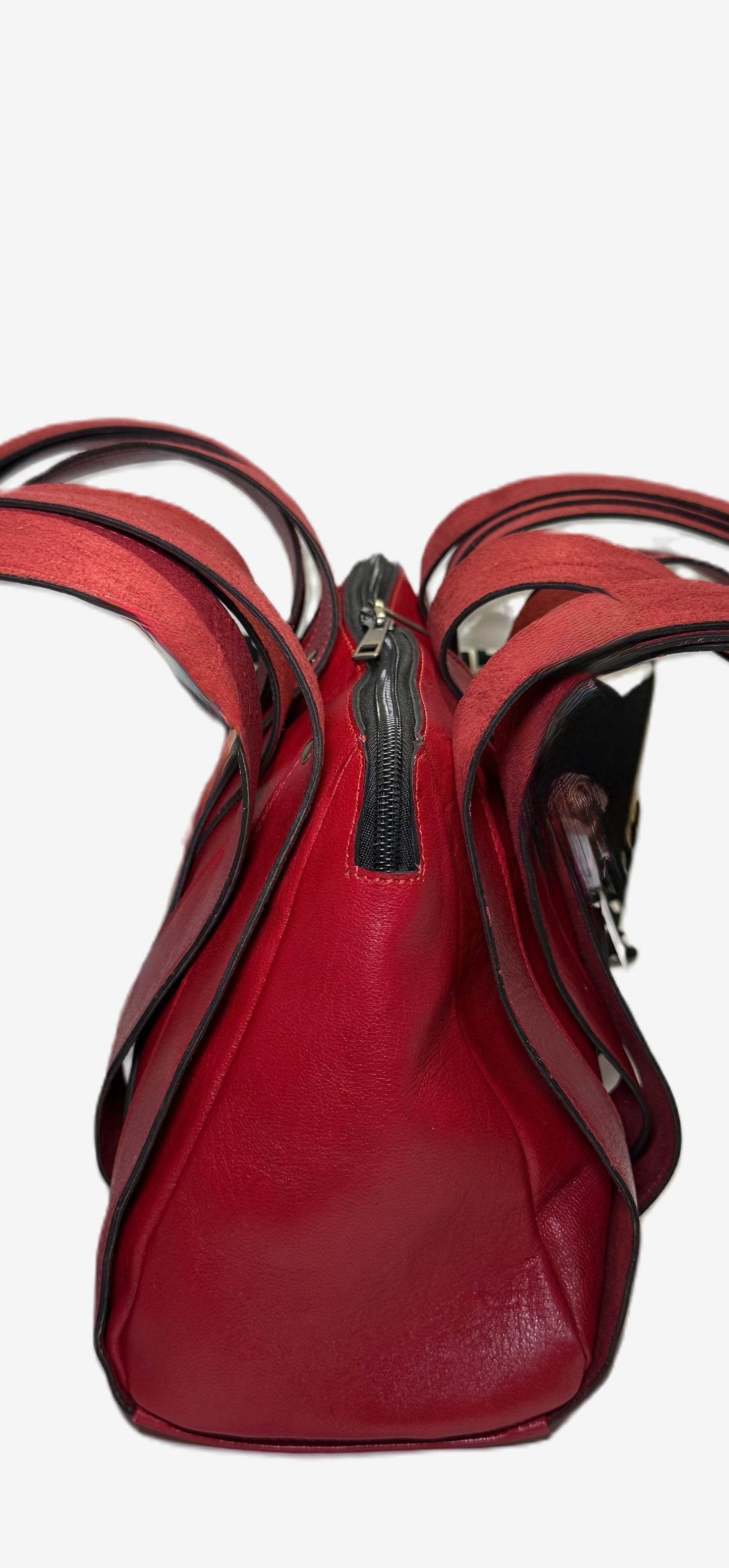 Moroccan Woven Leather Handbag – Chouara Collection.