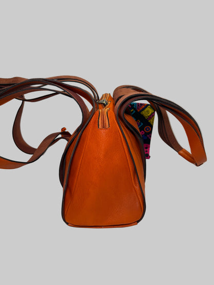 Moroccan Woven Leather Handbag – Chouara Collection.