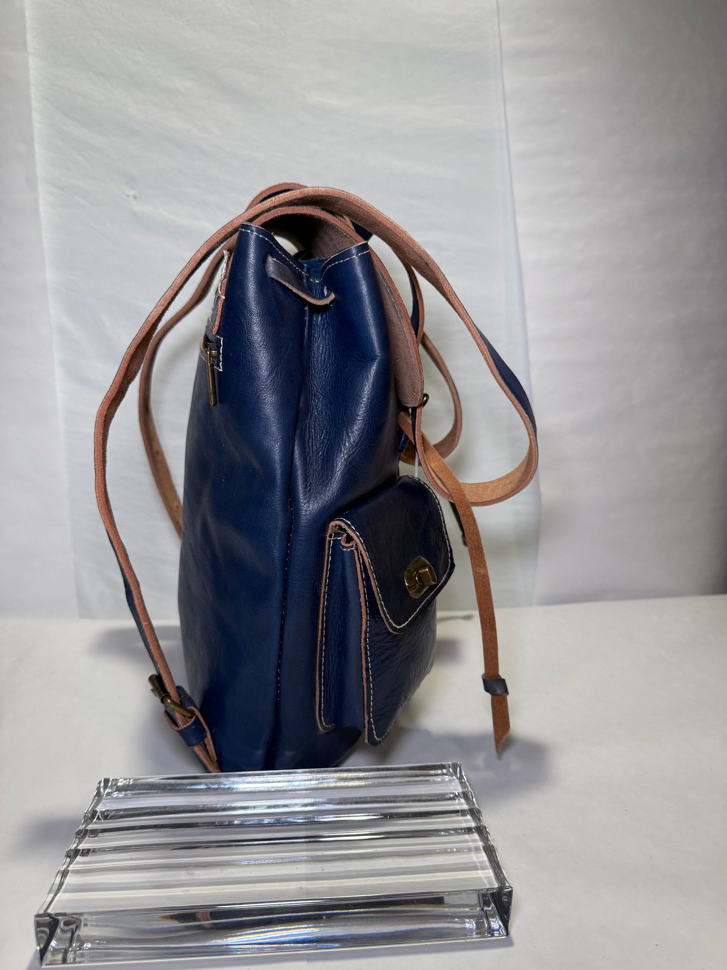 Handcrafted Moroccan Genuine Leather Backpack