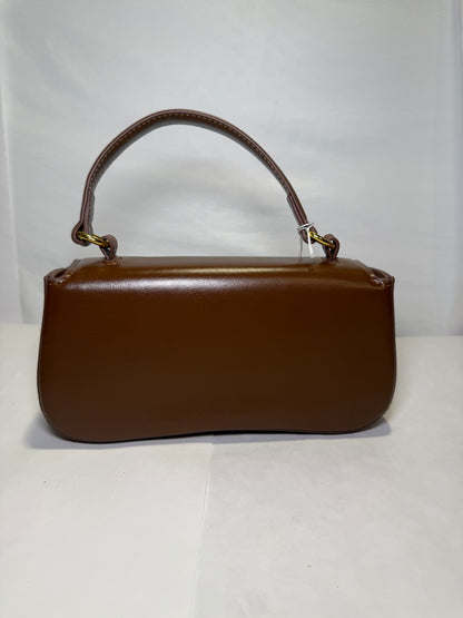 Small Genuine Calfskin Leather Bag