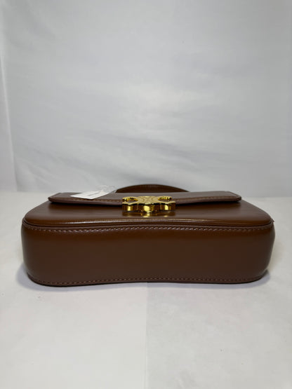 Small Genuine Calfskin Leather Bag
