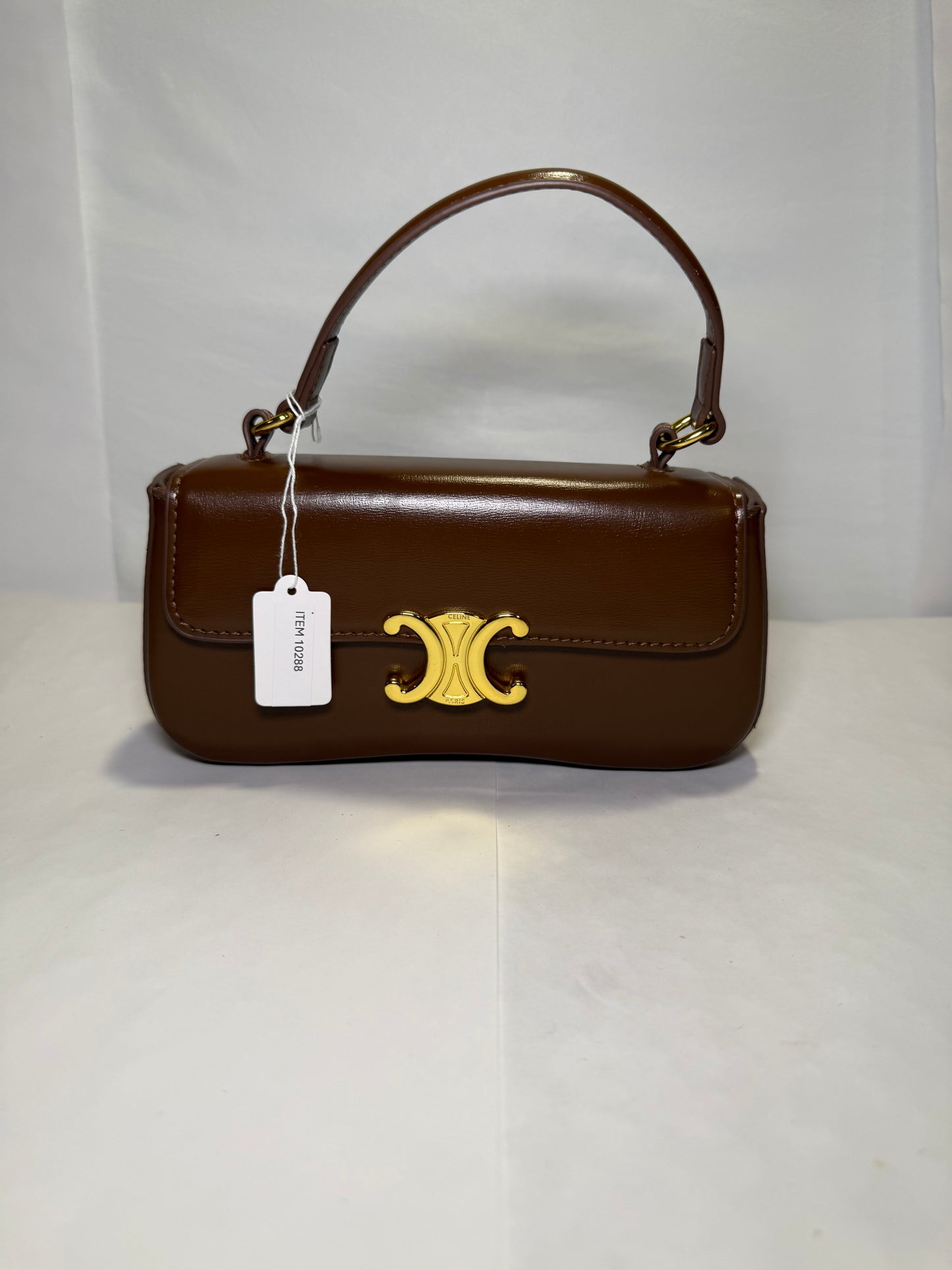 Small Genuine Calfskin Leather Bag