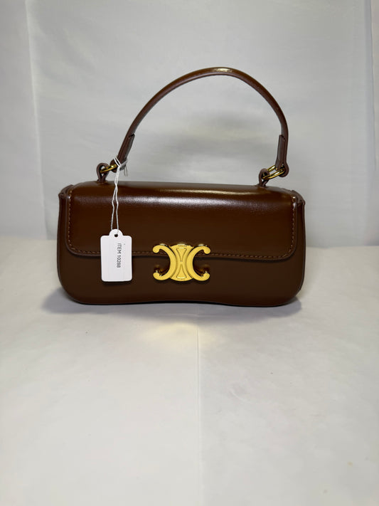 Small Genuine Calfskin Leather Bag