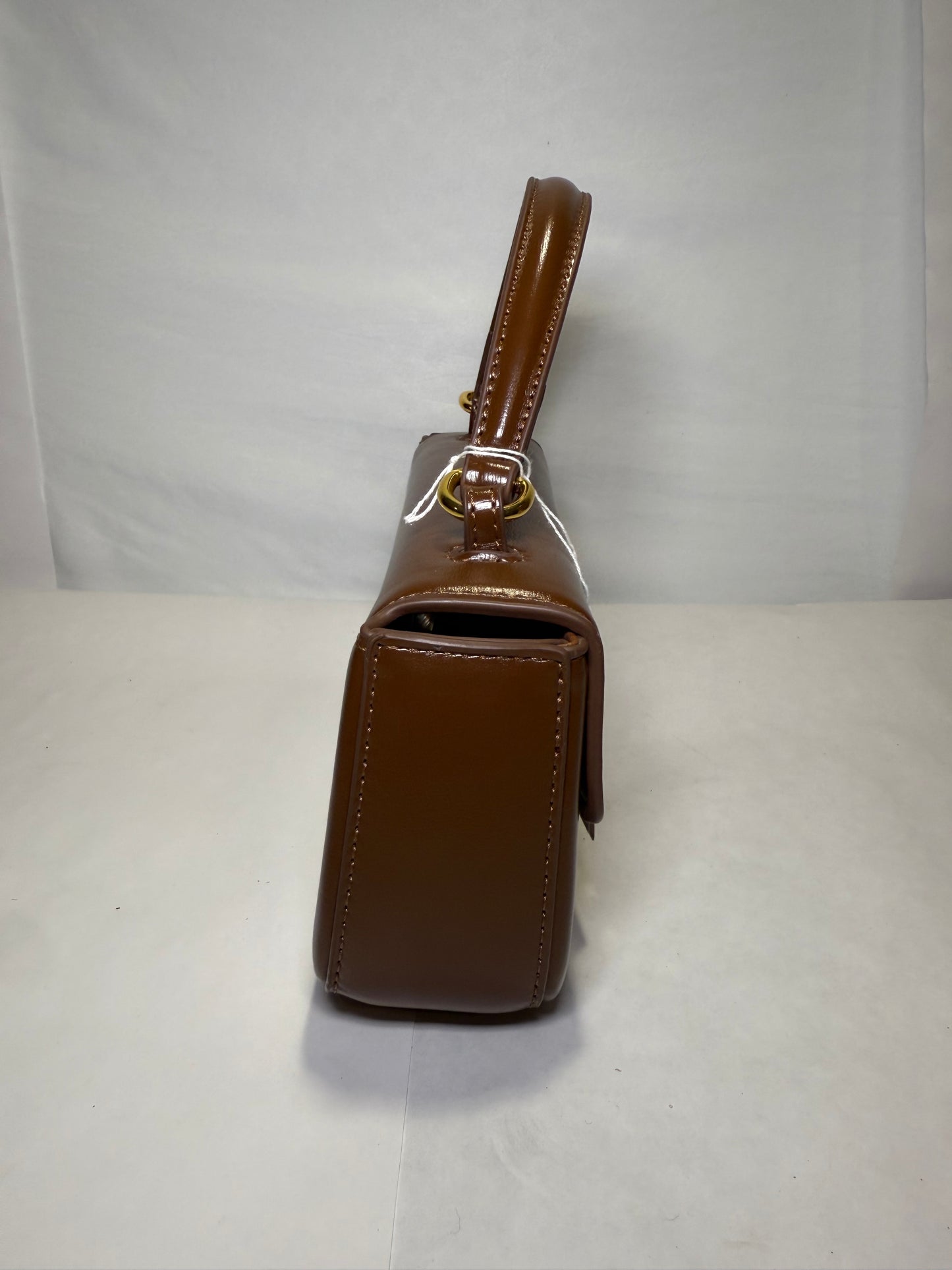 Small Genuine Calfskin Leather Bag