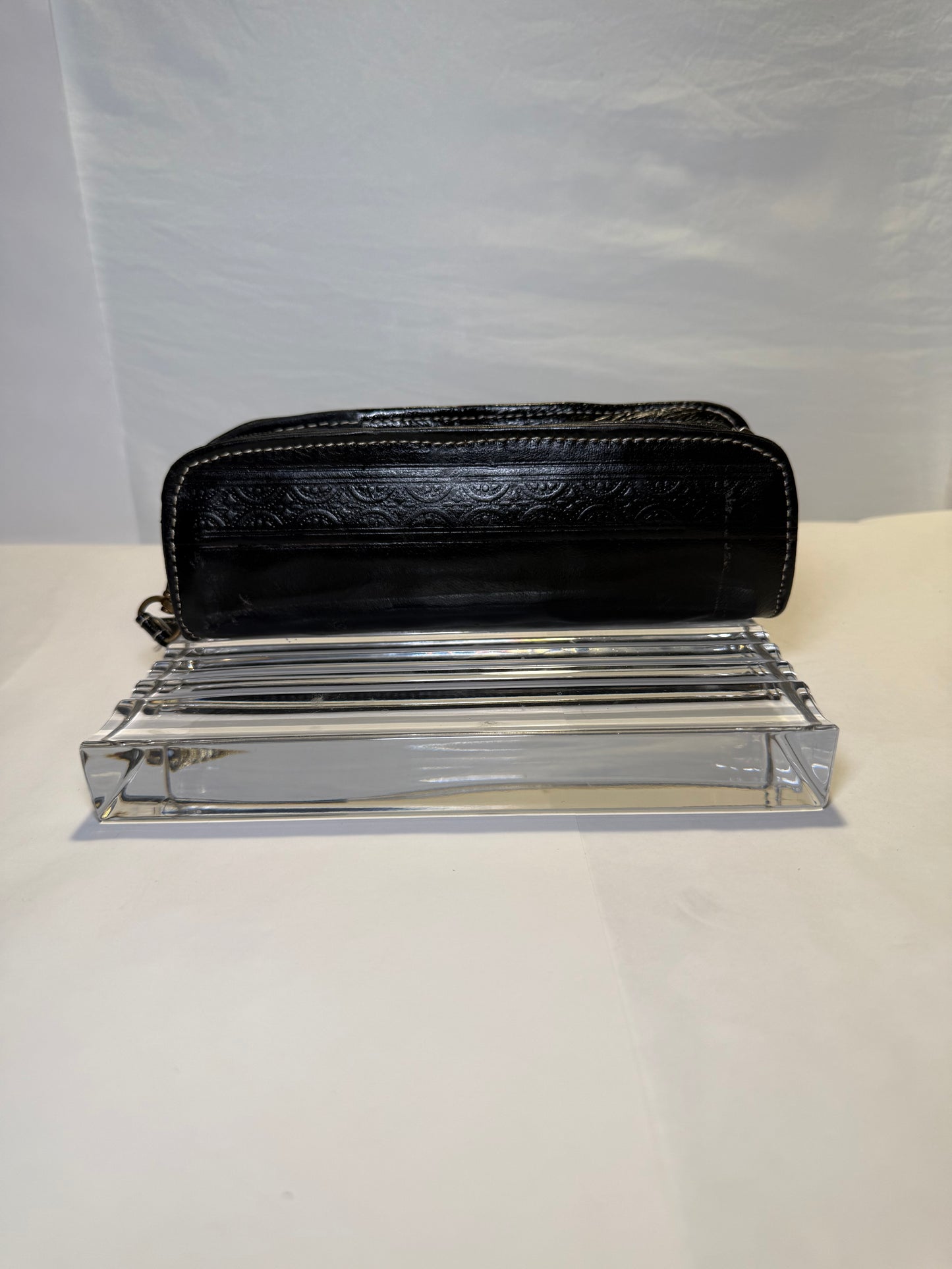 Small Leather pencil case/Make up bag