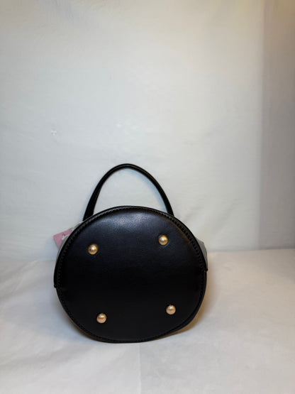 Replica Bottega Veneta Black Leather Liberta Bucket Bag