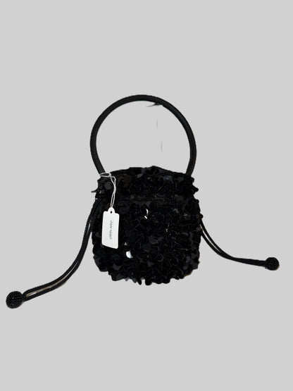 Vintage Sequin Drawstring Purse 