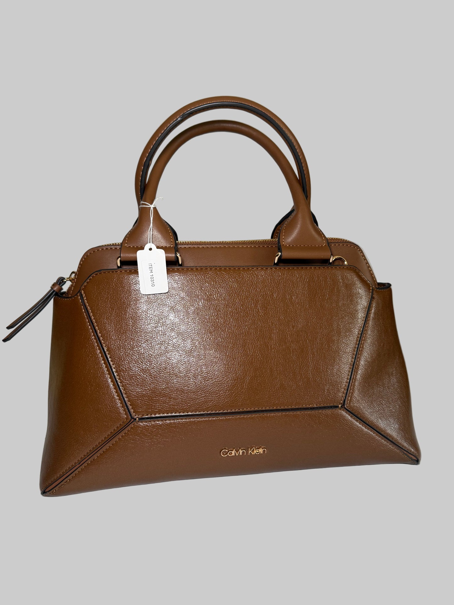 Calvin Klein Heidi Top Zipper Convertible Satchel