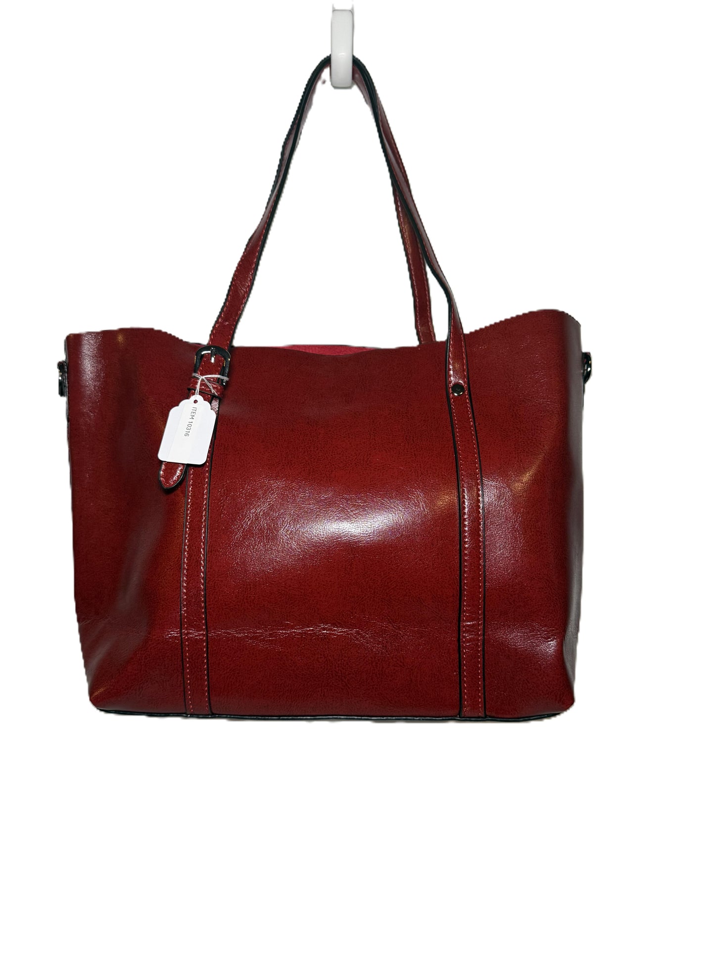 Large Shoulder Tote Satchel With Matching Wallet