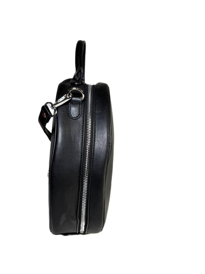 Pre-owned Steve Madden Leather Round Crossbody Bag