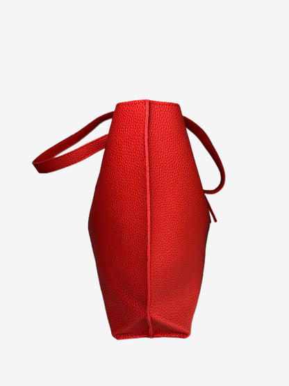 Women Large PU Tote Top-Handle Bag