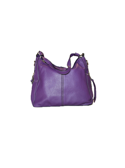 Faux Leather Hobo Bag