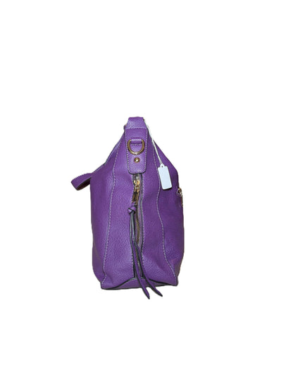 Faux Leather Hobo Bag